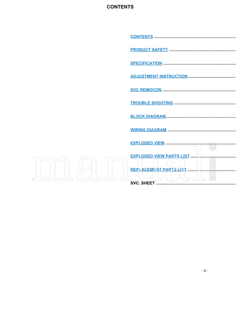LG AL-04DA 26LX1D-UA (48 pages) TV Service Manual