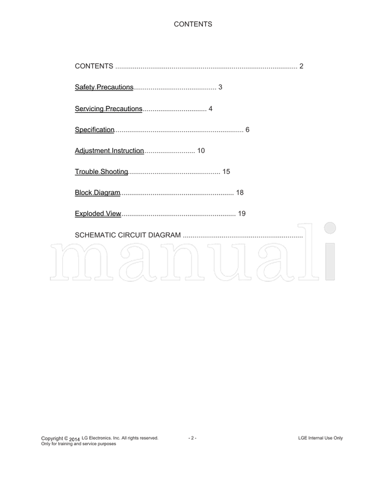 LG LA40A LD41A 28LB45** MFL68121902 28LB45**-Z* (33 pages) TV Service Manual
