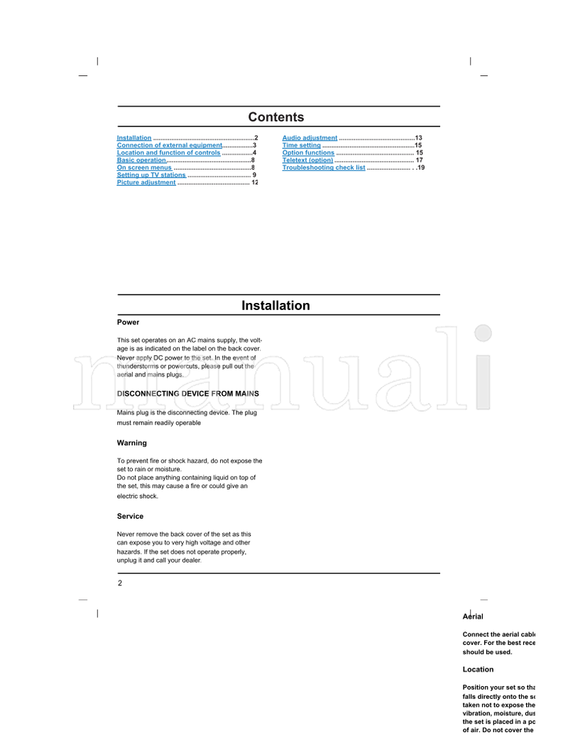 LG 29FS4RN 29FS4RN-TW (40 pages) TV Operating Manual