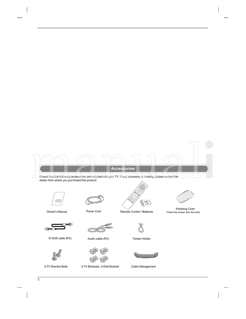 LG 32LB1R 37LB1R 42LB1R (64 pages) TV Operating Manual