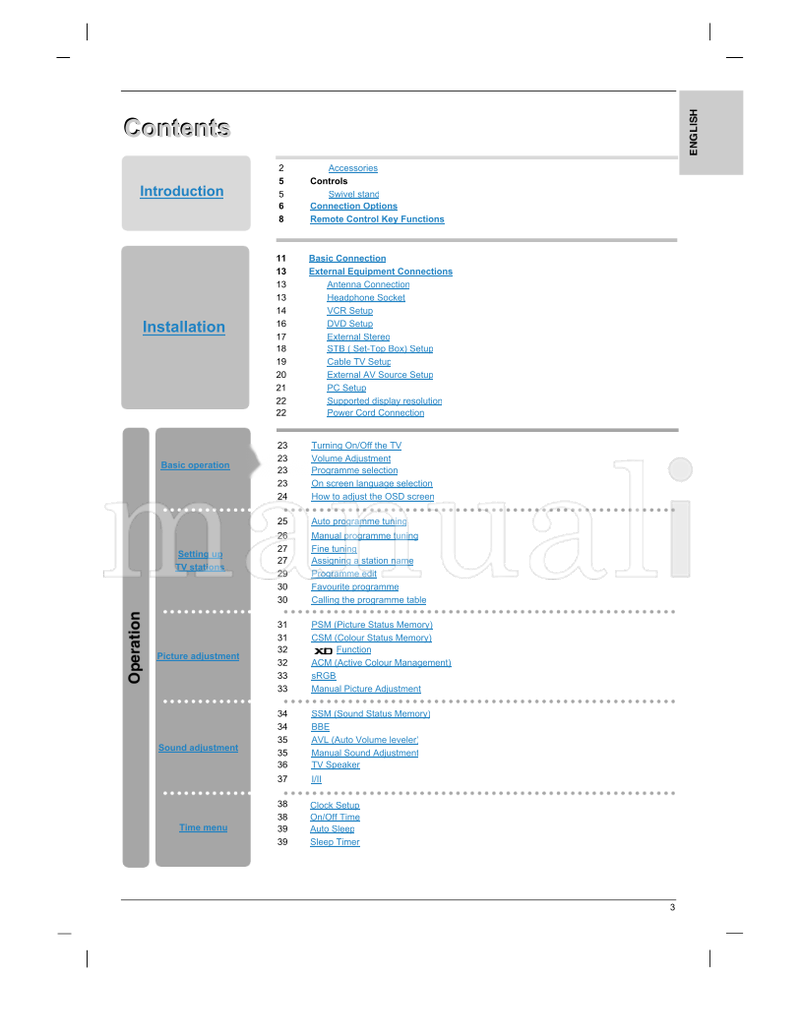 LG 32LB1R 37LB1R 42LB1R (64 pages) TV Operating Manual