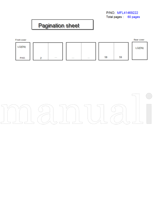 LG LD310-MA S0-87436 MFL41469222 (63 pages) TV Operating Manual