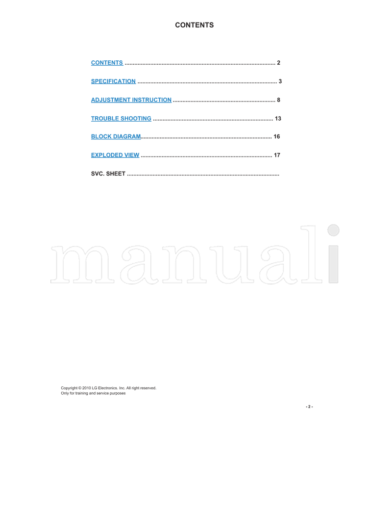 LG LP91H 32LD330 MFL63285201 32LD330-MA (27 pages) TV Service Manual