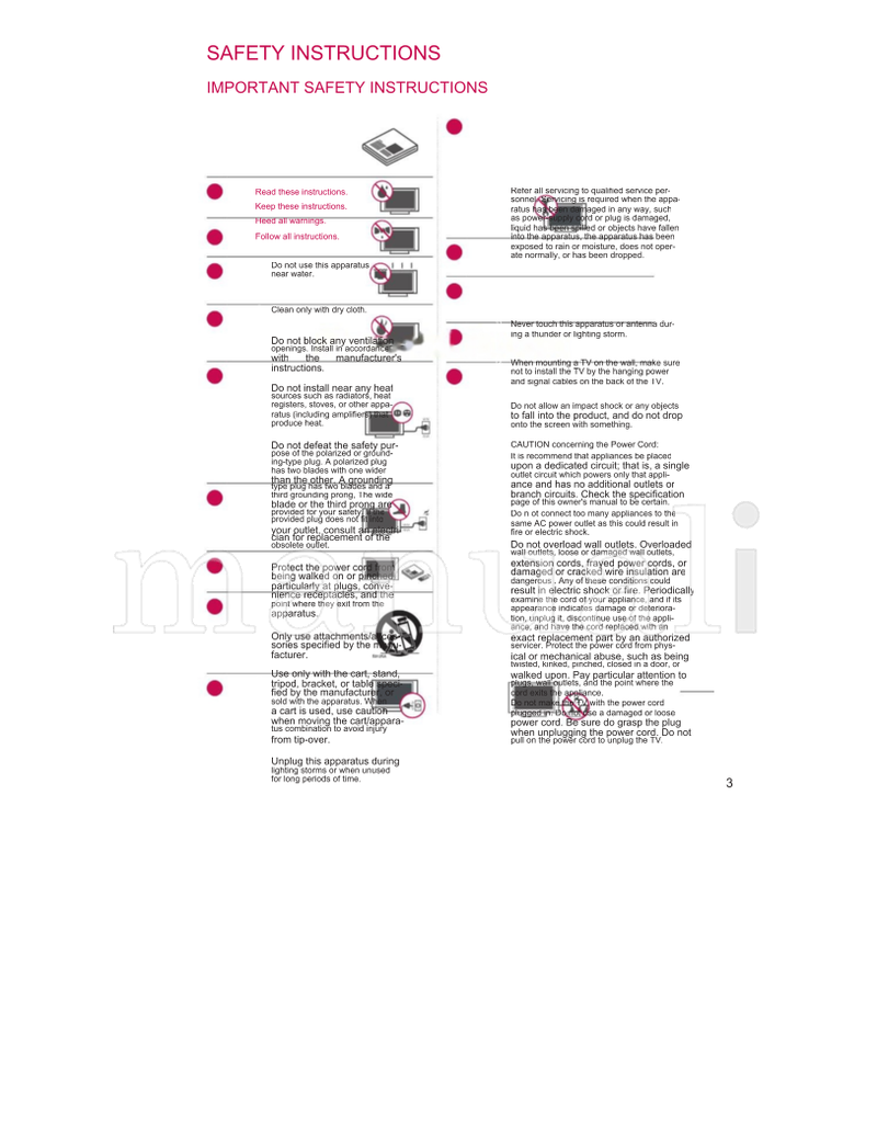 LG 19LE5300 32LE5300 22LE5300 37LE5300 26LE5300 42LE5300 (172 pages) TV Operating Manual