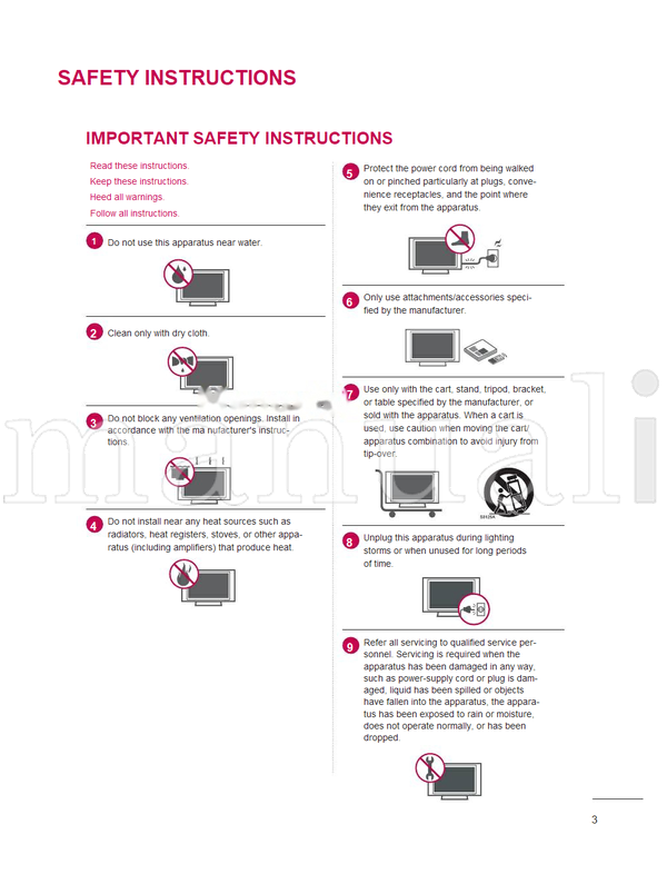 LG 22LE5300 22LE6500 26LE5300 26LE6500 32LE5300 32LE4600 (161 pages) TV Operating Manual