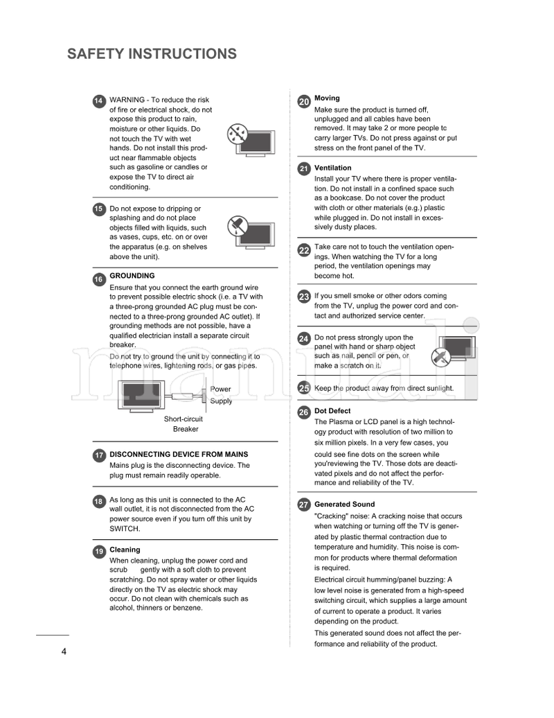 LG 32LE5500 (177 pages) TV Operating Manual