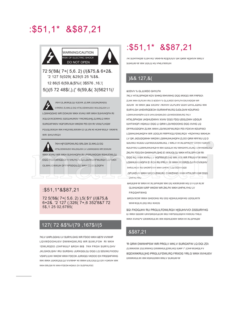 LG 22LQ630H 26LQ630H 32LQ630H (104 pages) TV Operating Manual
