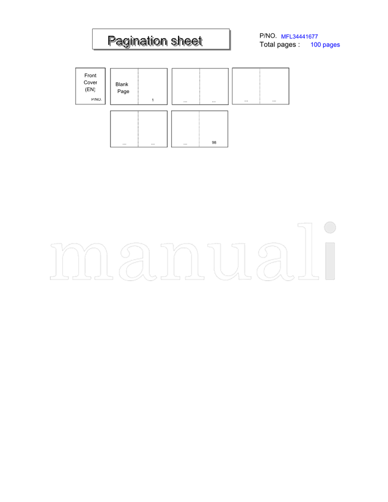 LG MFL34441677 (102 pages) TV Operating Manual