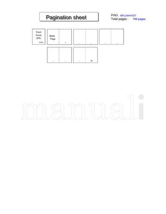 LG MFL34441677 (102 pages) TV Operating Manual