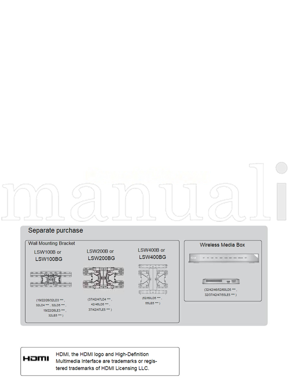 LG 37LE5300 (220 pages) TV Operating Manual