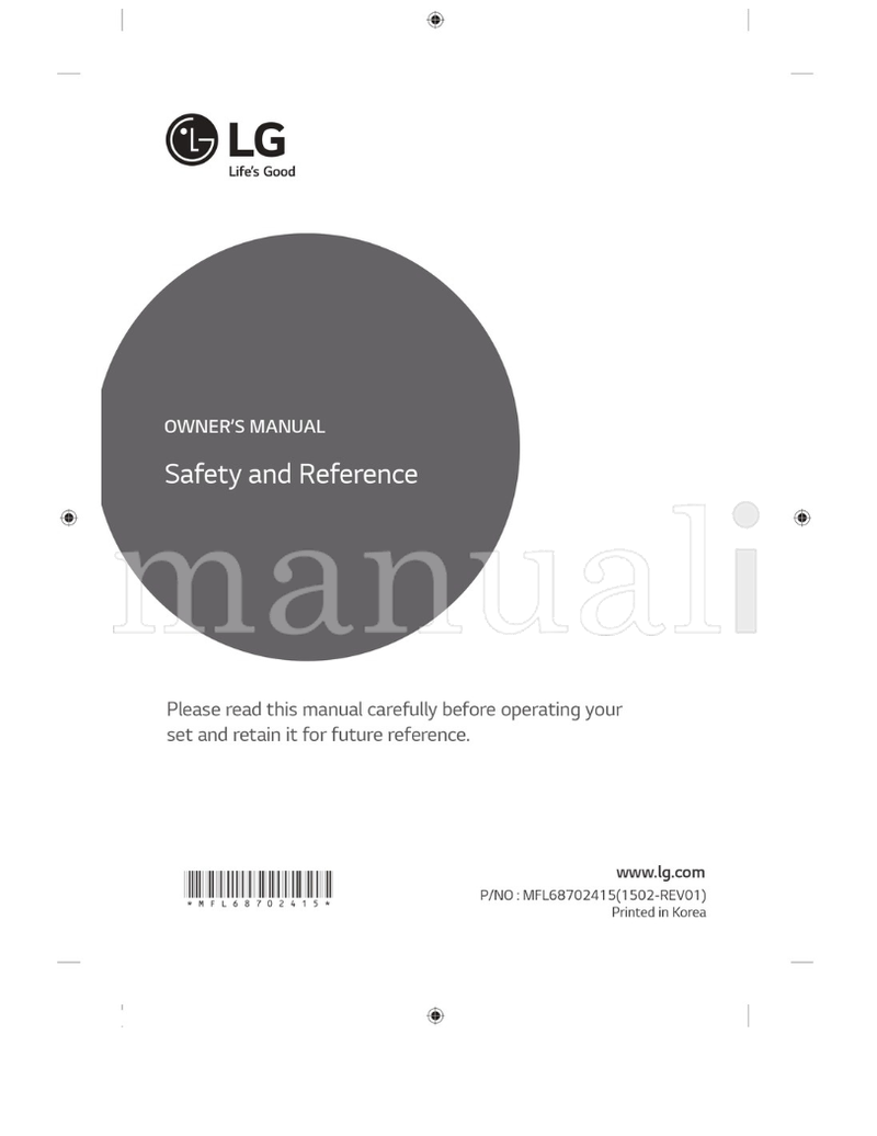 LG *MFL68702415* (328 pages) TV Operating Manual