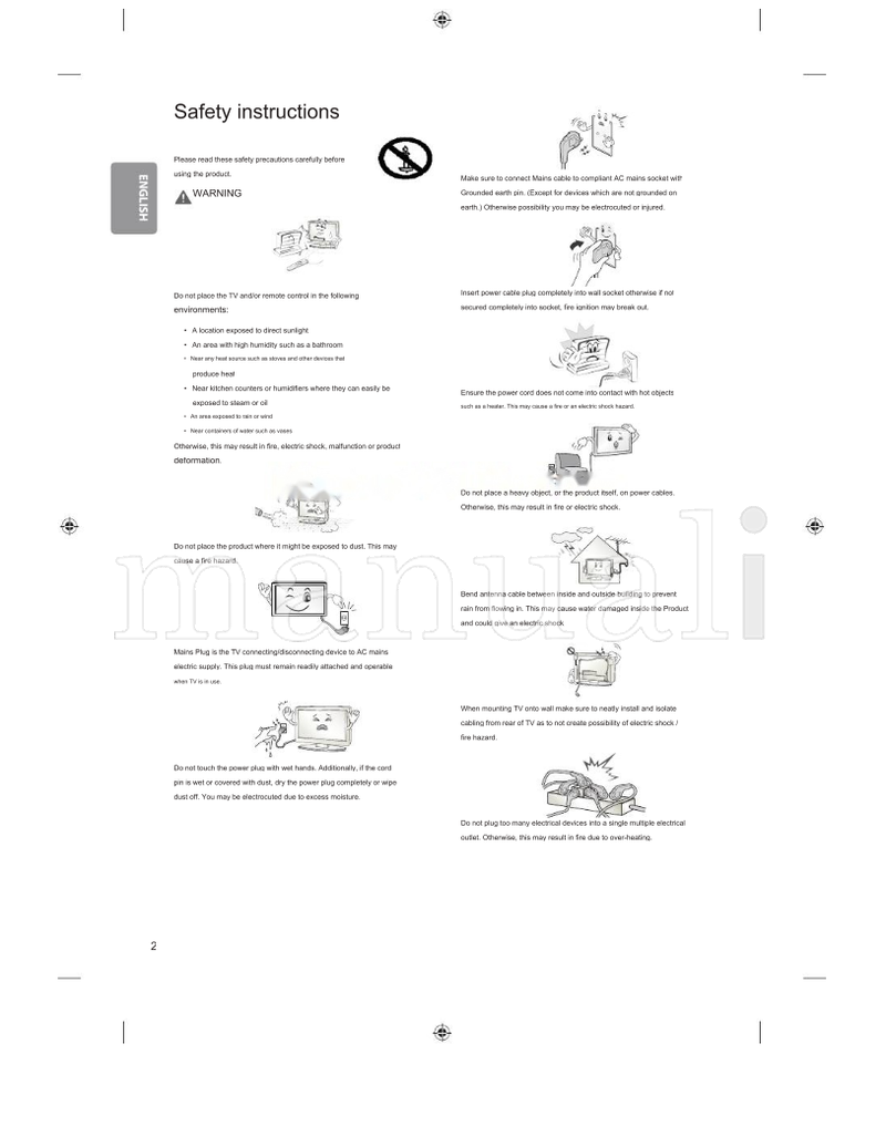 LG *MFL68702415* (328 pages) TV Operating Manual