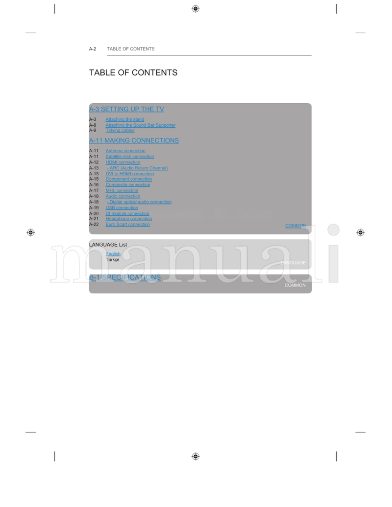 LG LB63** LB69** LB87** LB65** LB72** LB67** LB73** LB68** (100 pages) TV Operating Manual