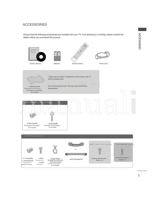 LG 42LB9R (88 pages) TV Operating Manual