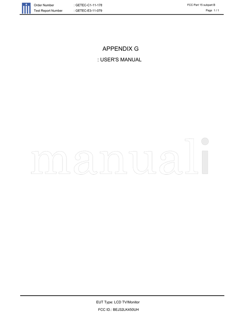LG 42LK430-UA (126 pages) TV Operating Manual