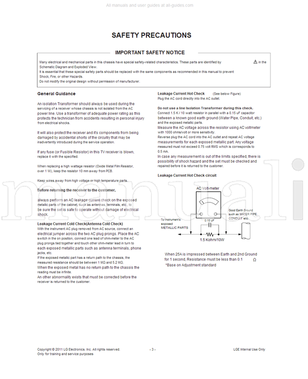 LG LD12C 42LW650G 42LW659S MFL67002306 42LW659S-ZC (68 pages) TV Service Manual