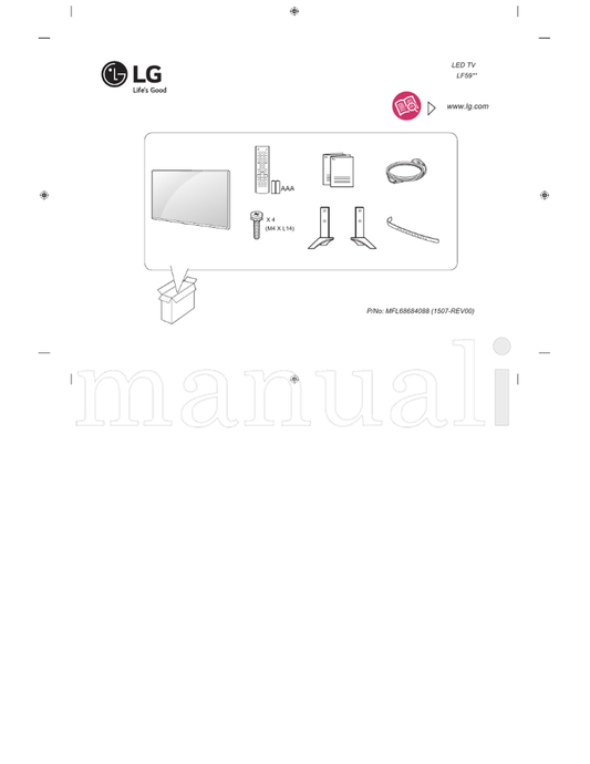 LG LF59** MFL68684088 (24 pages) TV Operating Manual