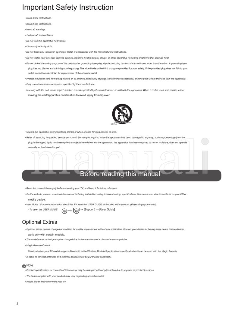 LG 43QNED77AZA 55QNED80AUA 43QNED80AUA 55QNED82AUA 43QNED82AUA (28 pages) TV Operating Manual