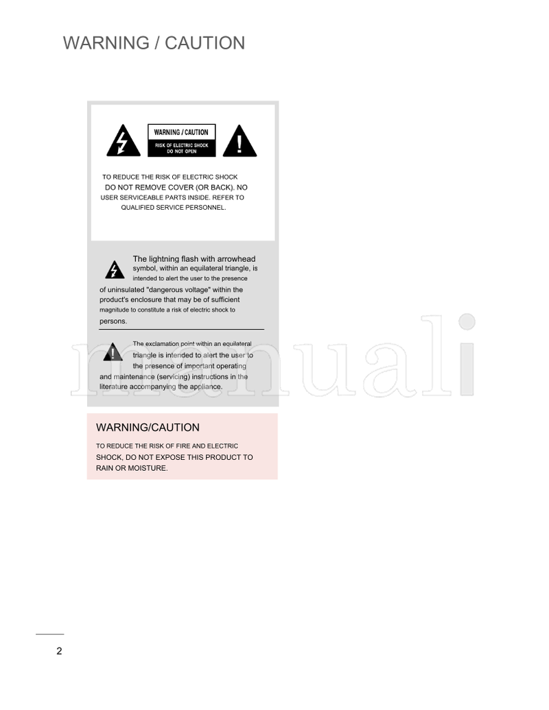 LG 19LH20R 22LH20R 42LH90QR 26LH20R 47LH90QR 32LH20R 42SL90QR (135 pages) TV Operating Manual