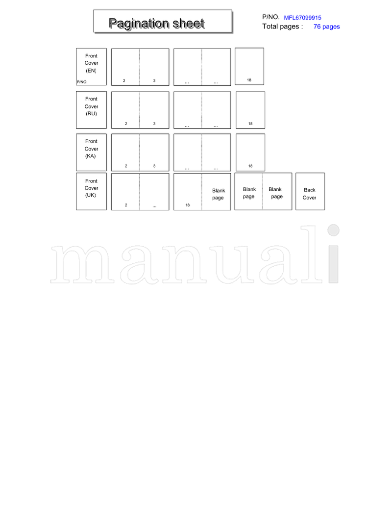 LG 47LV3550-ZB S1-24419 47LV3550 MFL67099915 (78 pages) TV Operating Manual