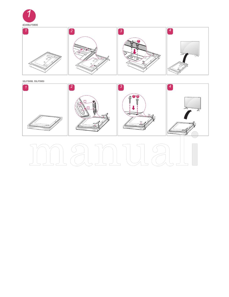 LG 49LF5900 32LF595B MFL68683632 43LF5900 55LF5950 (41 pages) TV Operating Manual
