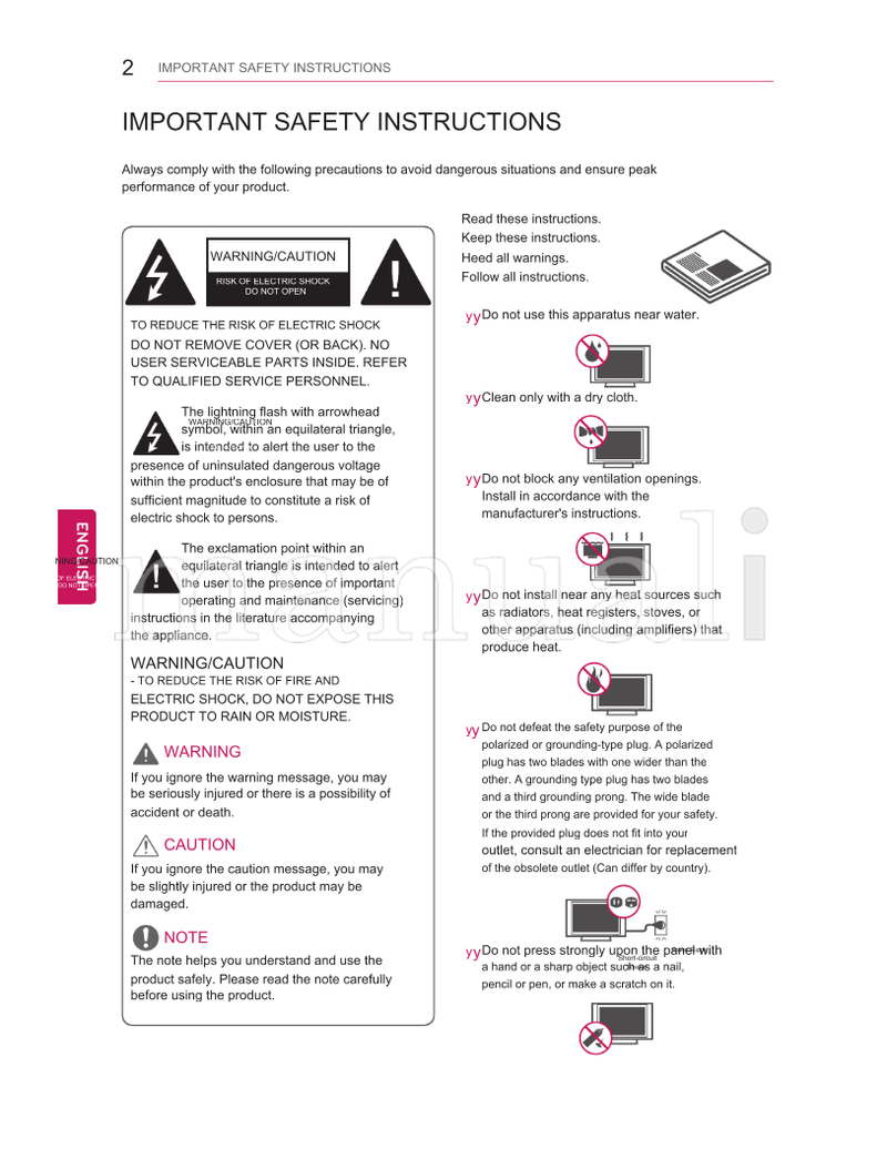 LG 49UB850T 65UB930T 55UB850T 65UB950T 60UB850T *MFL67987072* (96 pages) TV Operating Manual