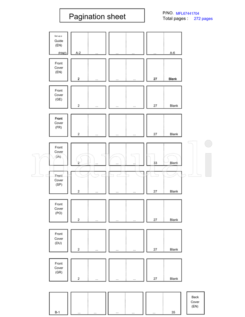 LG 47LM760S-ZA 47LM760S 182mm MFL67441704 (274 pages) TV Operating Manual
