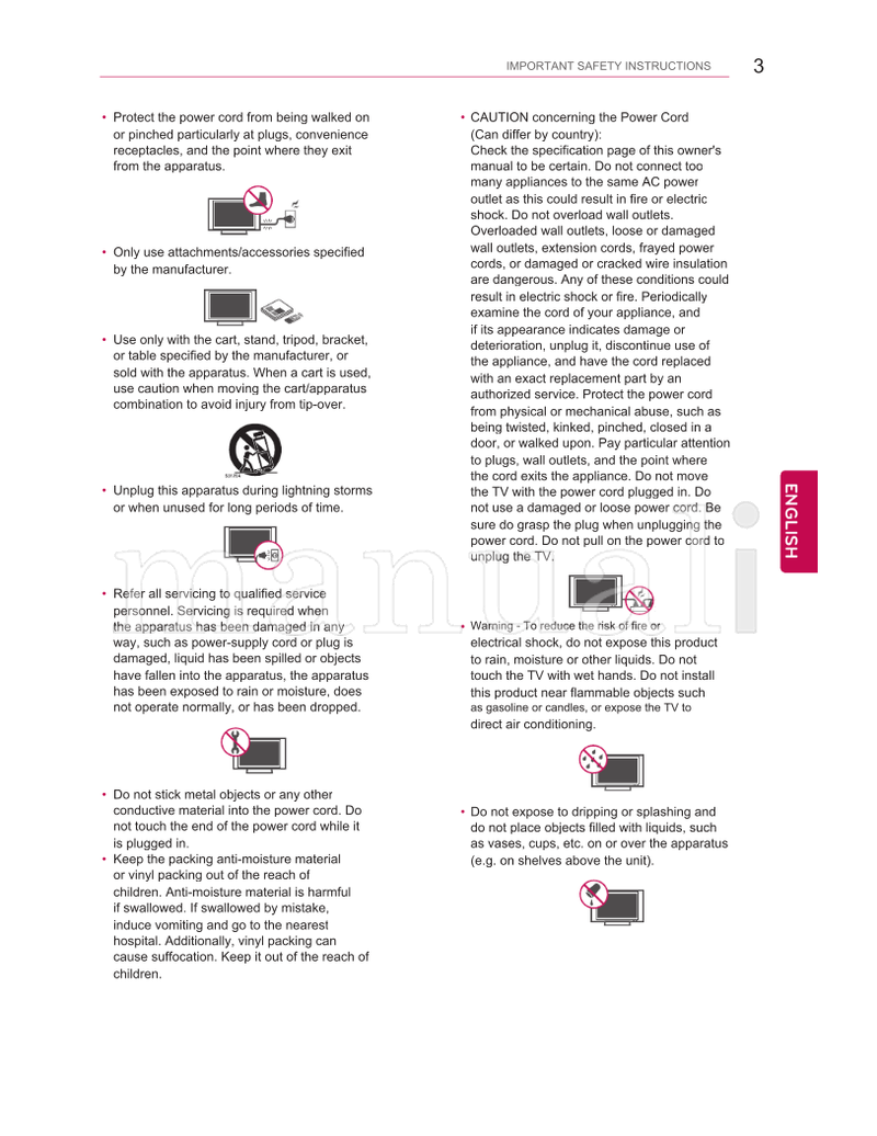 LG 98UB9800 105UC9 98UB9810 (56 pages) TV Operating Manual