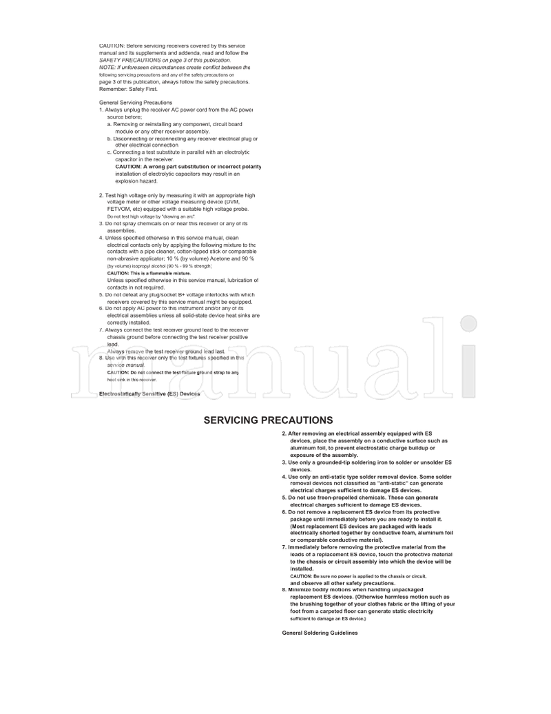 LG Contents 42LV3500 (100 pages) TV Service Manual