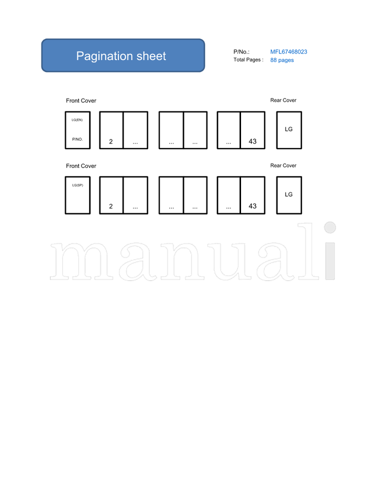 LG CS460-DA EKLC500163 EKLC300891 MFL67468023 (90 pages) TV Operating Manual