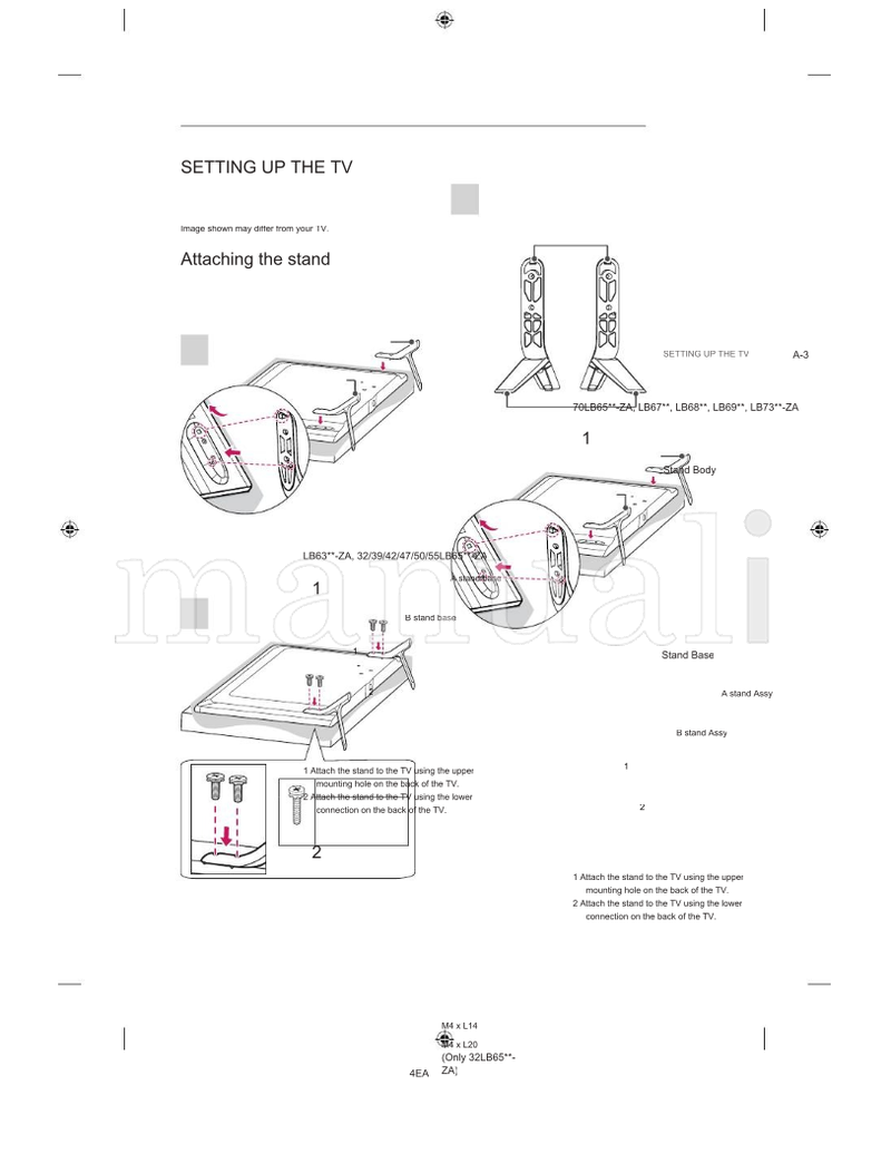 LG LB63** LB68** LB73** LB65** LB69** LB86** LB67** LB72** (254 pages) TV Operating Manual