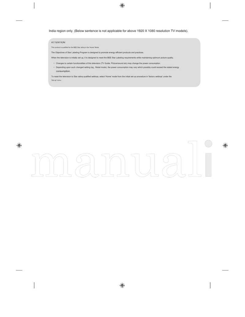 LG LF58** (17 pages) TV Operating Manual