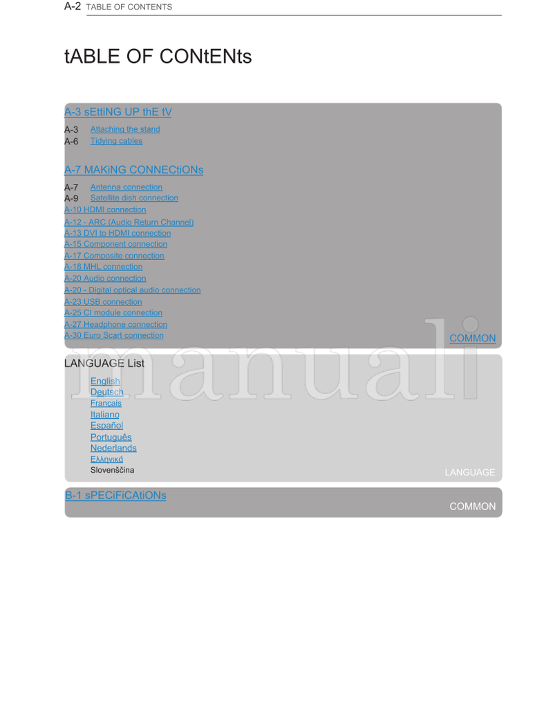 LG LA62** LN57** LA64** LN61** LA66** LA69** LA74** (332 pages) TV Operating Manual