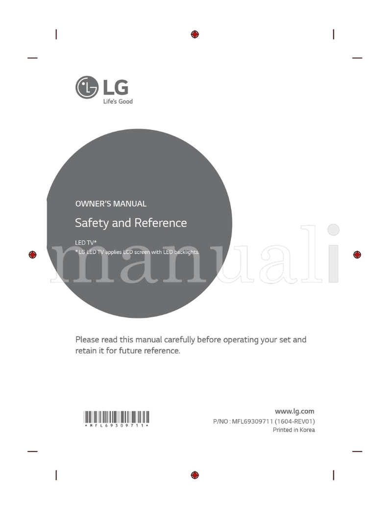 LG *MFL69309711* MFL69309711 (304 pages) TV Operating Manual