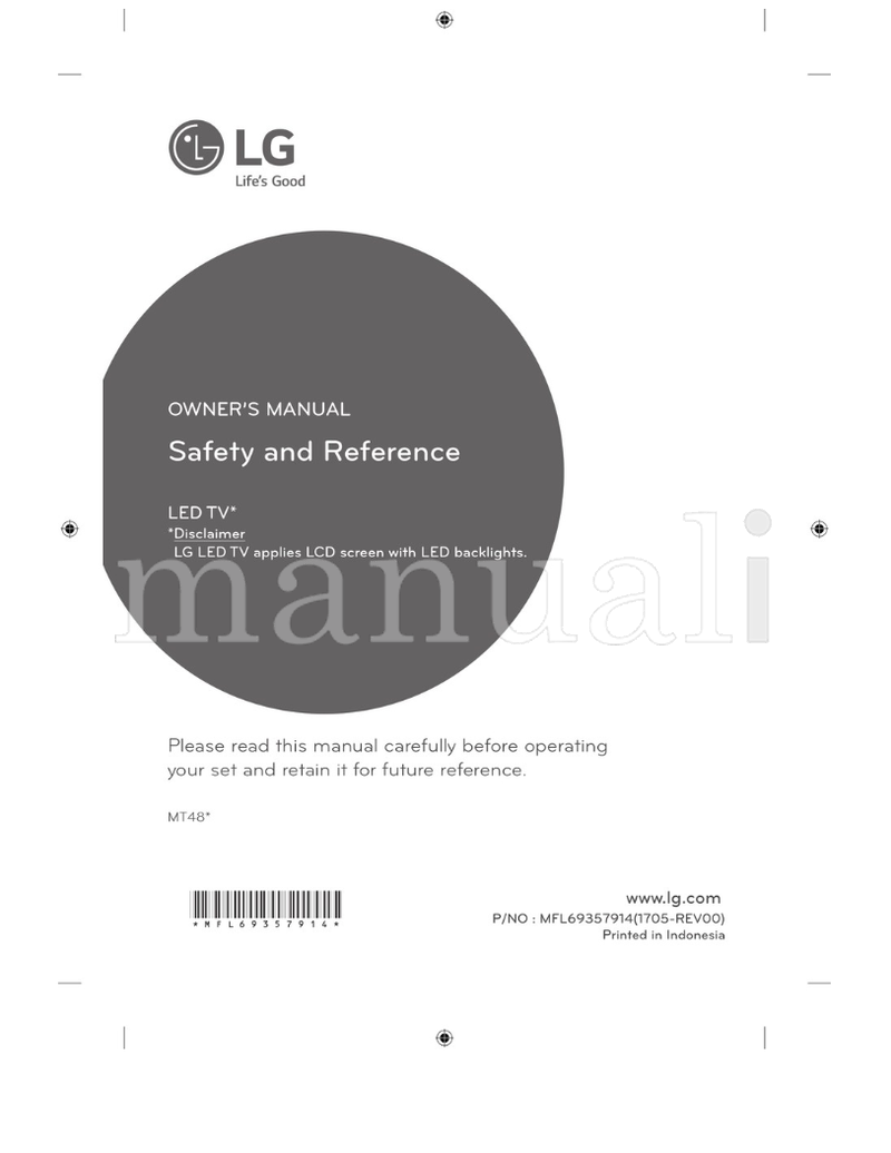 LG MT48* *MFL69357914* (44 pages) TV Operating Manual