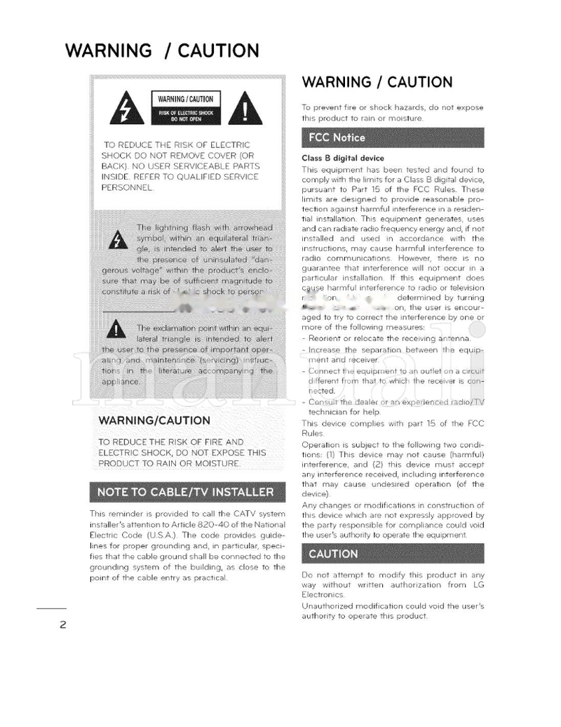 LG SAC34134204 (212 pages) TV Operating Manual