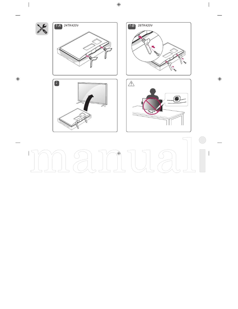 LG 28TK420V *MFL70459703* 24TK420V (31 pages) TV Operating Manual