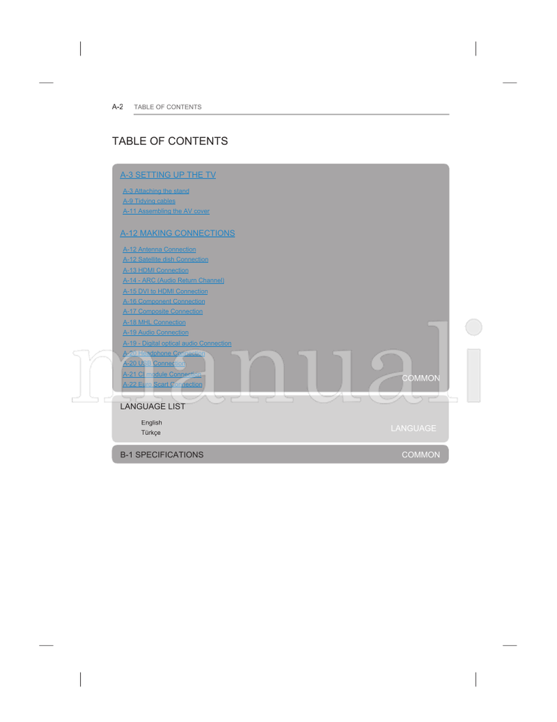 LG UB85 Series (104 pages) TV Operating Manual