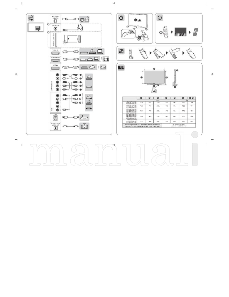 LG UK65* UK69* UK67* UK70* 55UK65* 55UK67* 55UK69* (22 pages) TV Operating Manual
