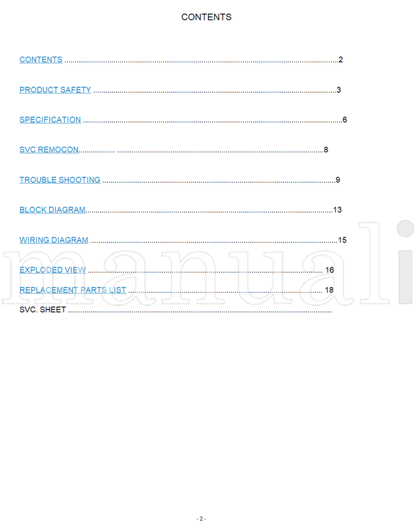 LG Z20LCD1 (55 pages) TV Service Manual