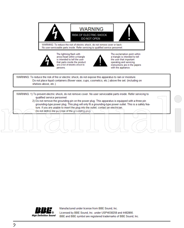 Panasonic CT-30WX52 CT-34WX52 TQBC0385-1 (72 pages) TV Operating Manual