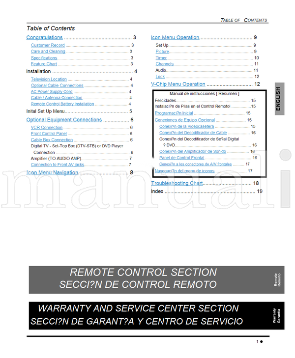 Panasonic CT-32SC15 CT-32SL15 TQB2AA0529 50217 (56 pages) TV Operating Manual
