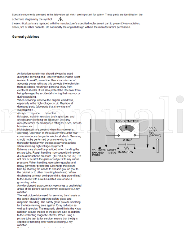 Panasonic MTNC010734C1 CT-2022HBF CT-2022HBCF MTNC020827A1 AP395 (28 pages) TV Service Manual