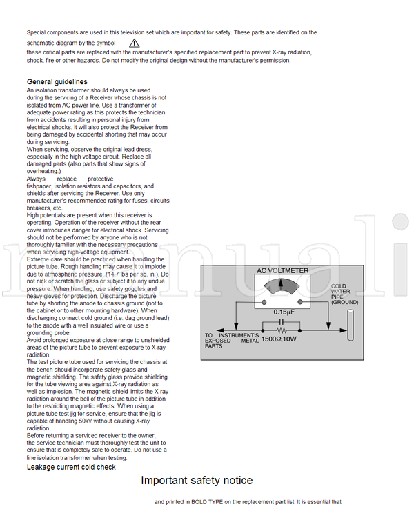 Panasonic CT-2022HE CT-2022HCE CT-2512HE CT-2512HCE CT-2522HE (66 pages) TV Service Manual