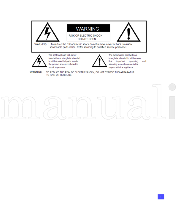 Panasonic CT-20SX10 CT-24SX10 1-800-211-PANA CT-27SX10 CT-F2110X (42 pages) TV Operating Manual
