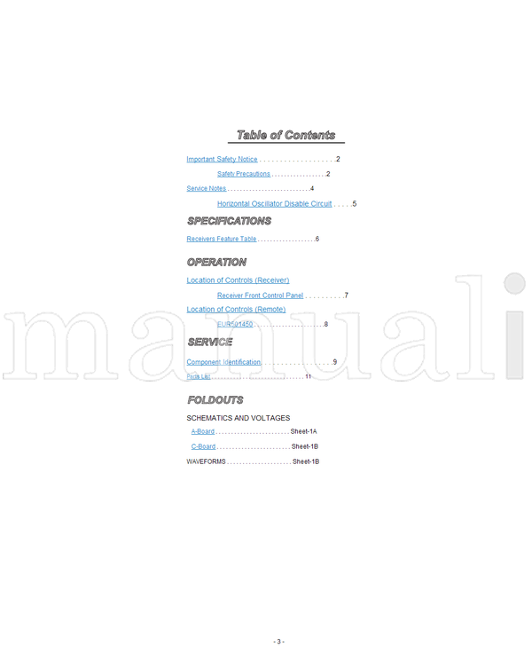 Panasonic CT-25G5B CT-25G5UB MTNC000664A1 AP356M (18 pages) TV Service Manual