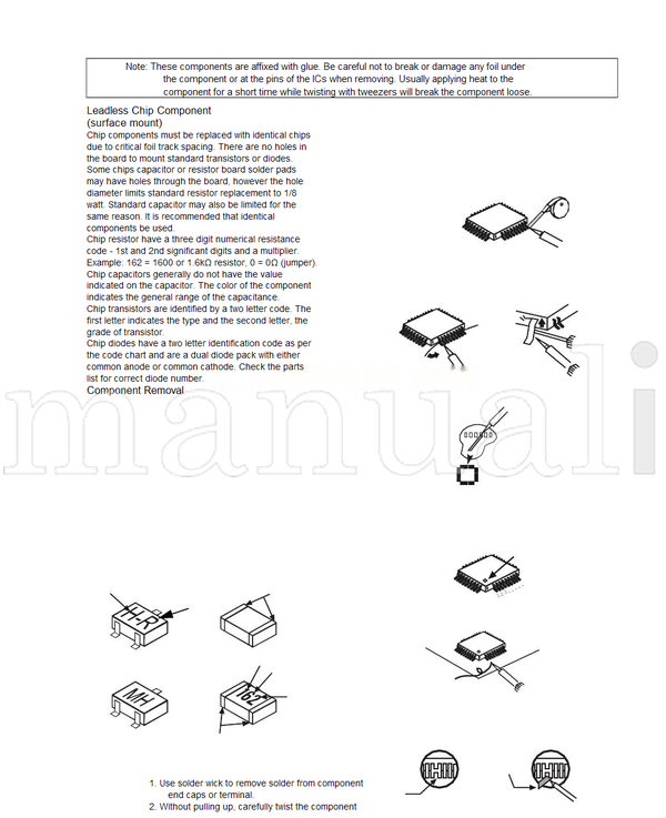 Panasonic CT-32HX40B CT-32HX40CB CT-36HX40B CT-36HX40CB MTNC000626C1 (76 pages) TV Service Manual
