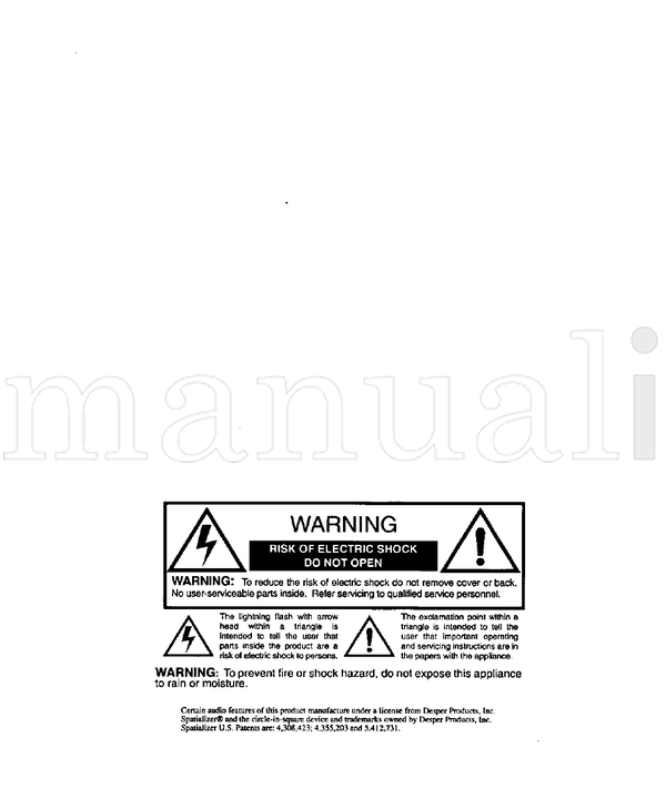 Panasonic CT36SF37 (61 pages) TV Operating Manual