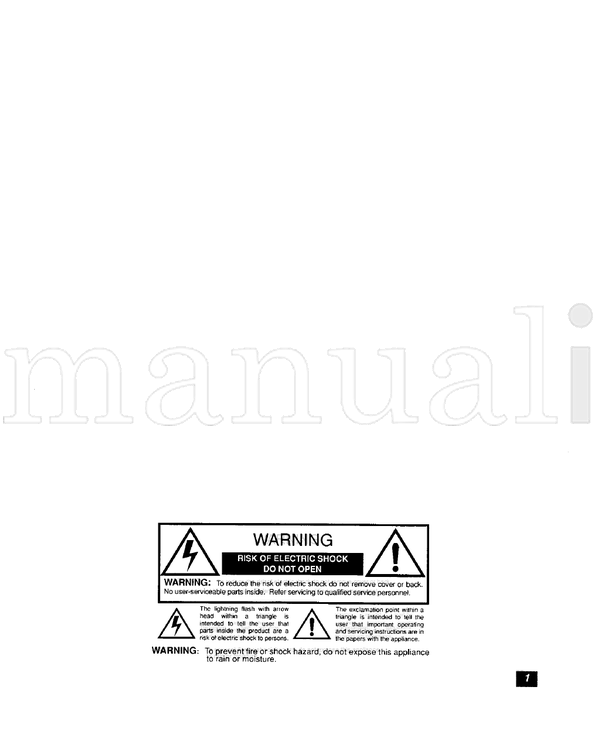 Panasonic CT-20SX11 CT-F2111 CT-F2111X CT-F2121L 1-800-211-PANA (19 pages) TV Operating Manual