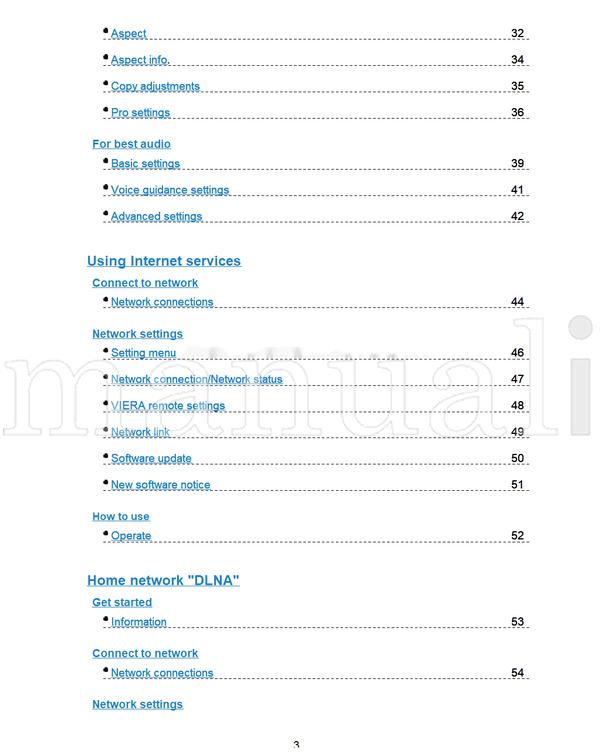 Panasonic M0213-0 (188 pages) TV Operating Manual